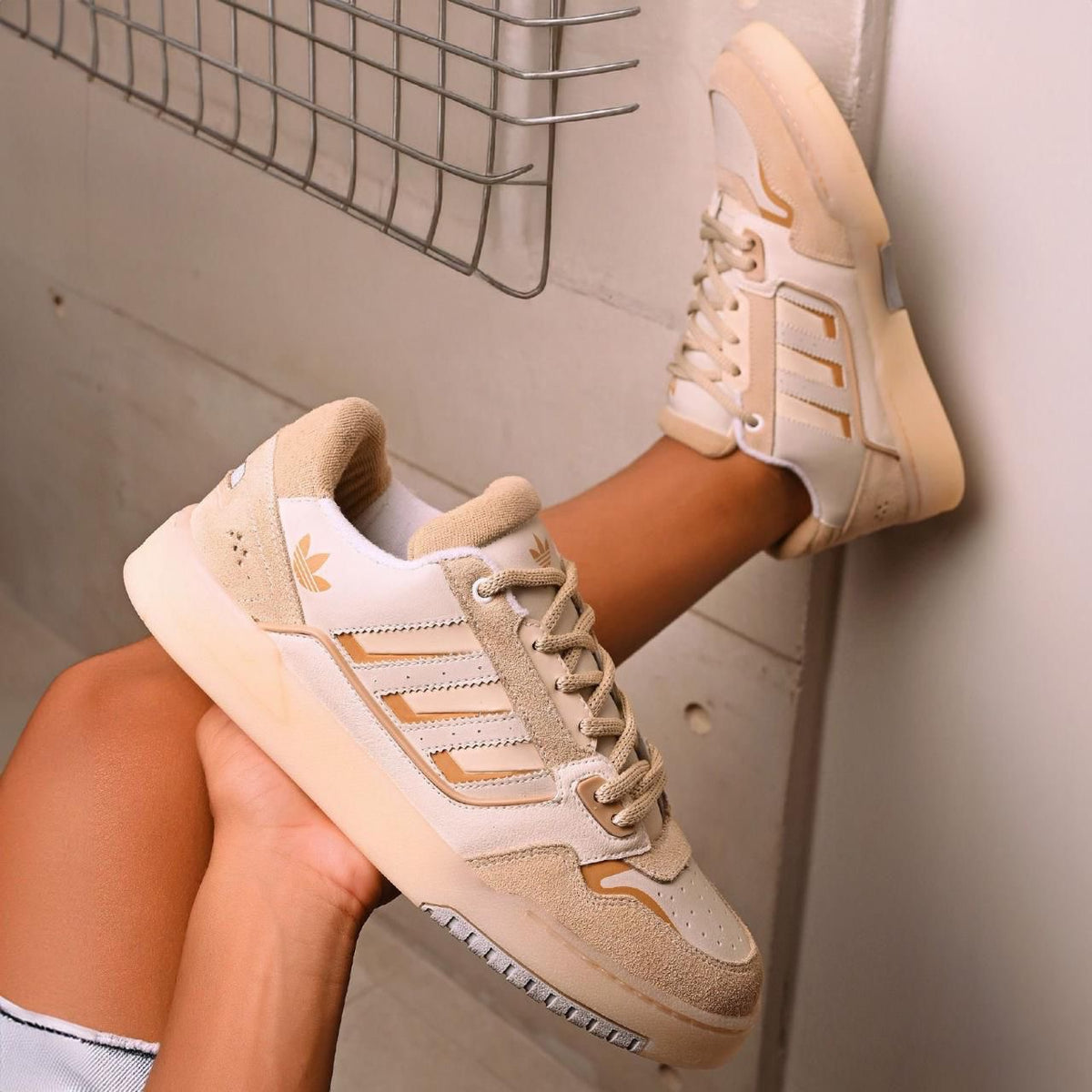 ADIDAS DROP STEP BEIGE