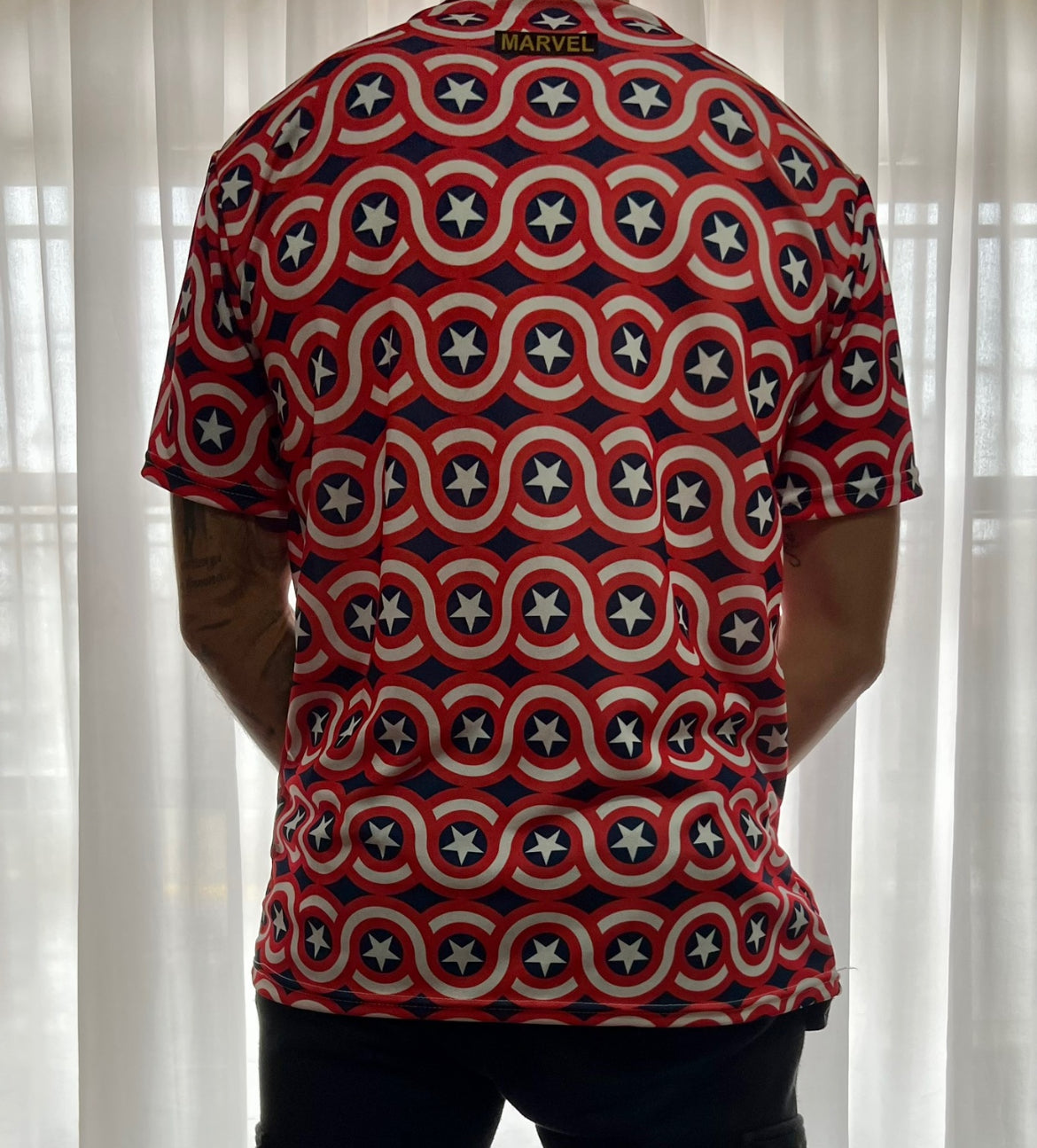 CAMISETA PRE MATCH CAPITAN AMERICA 2023